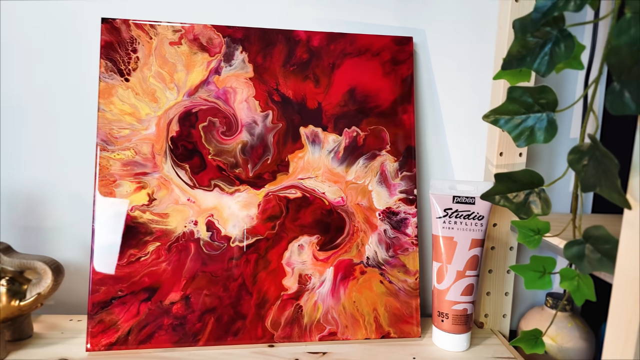Golden High Flow Acrylics  Abstract painting techniques, Acrylic