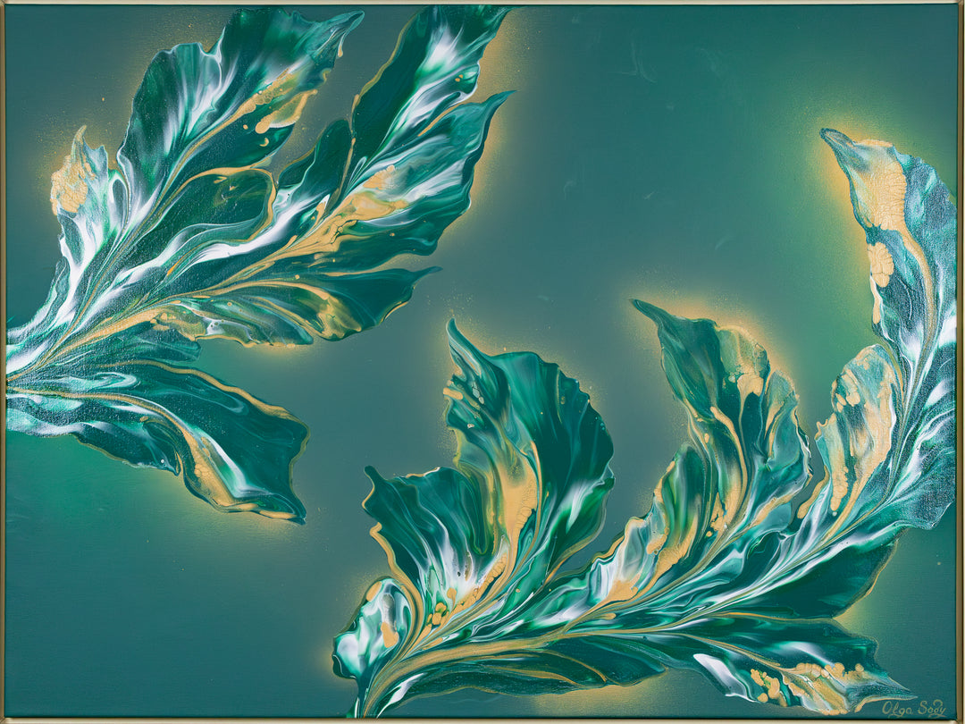 Luminous Garden - 30"x40"