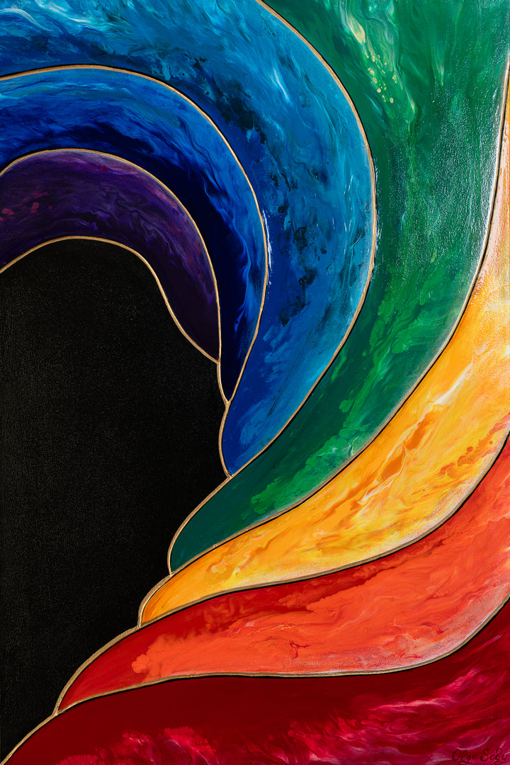 A Melody in Color - 24"x36"