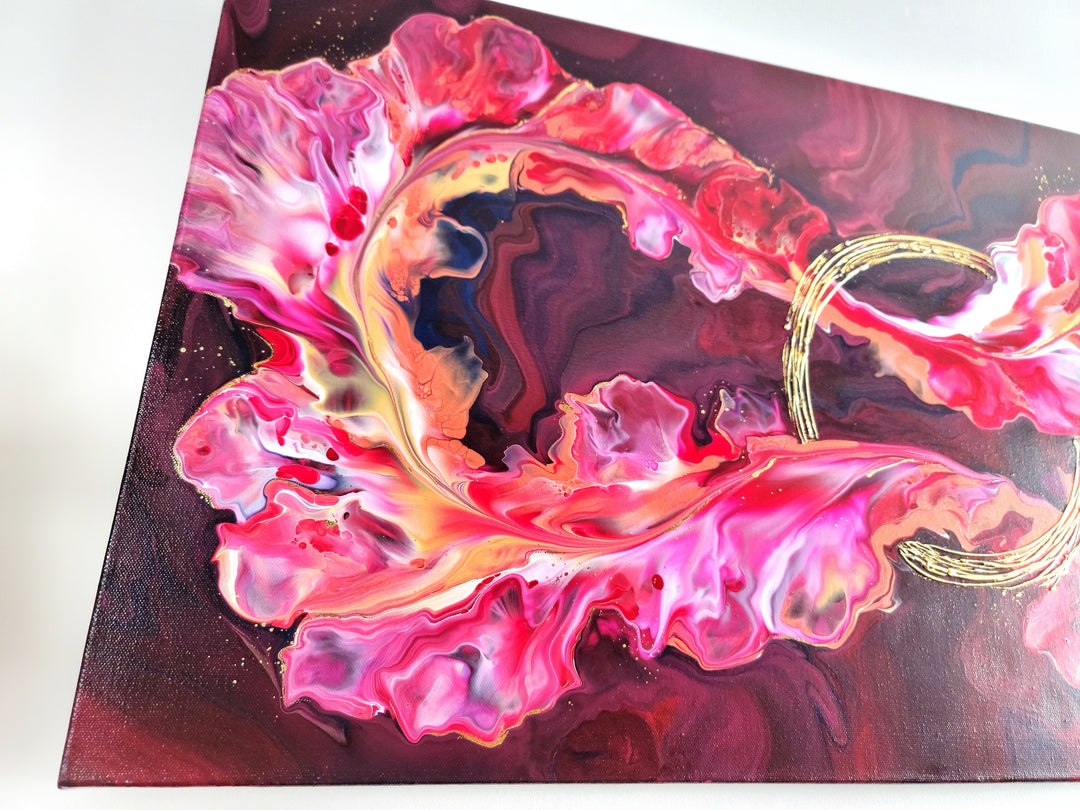Ruby Rhythm - 18"x36" - SOLD