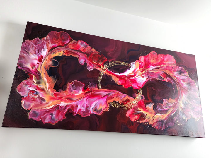 Ruby Rhythm - 18"x36" - SOLD