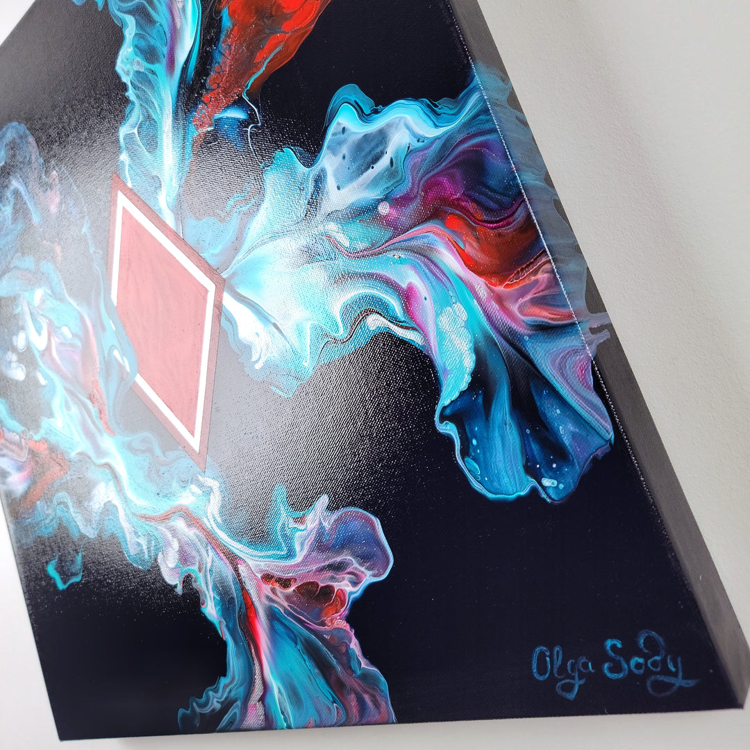 SOLD - Visionary Diamond - 20"x20"