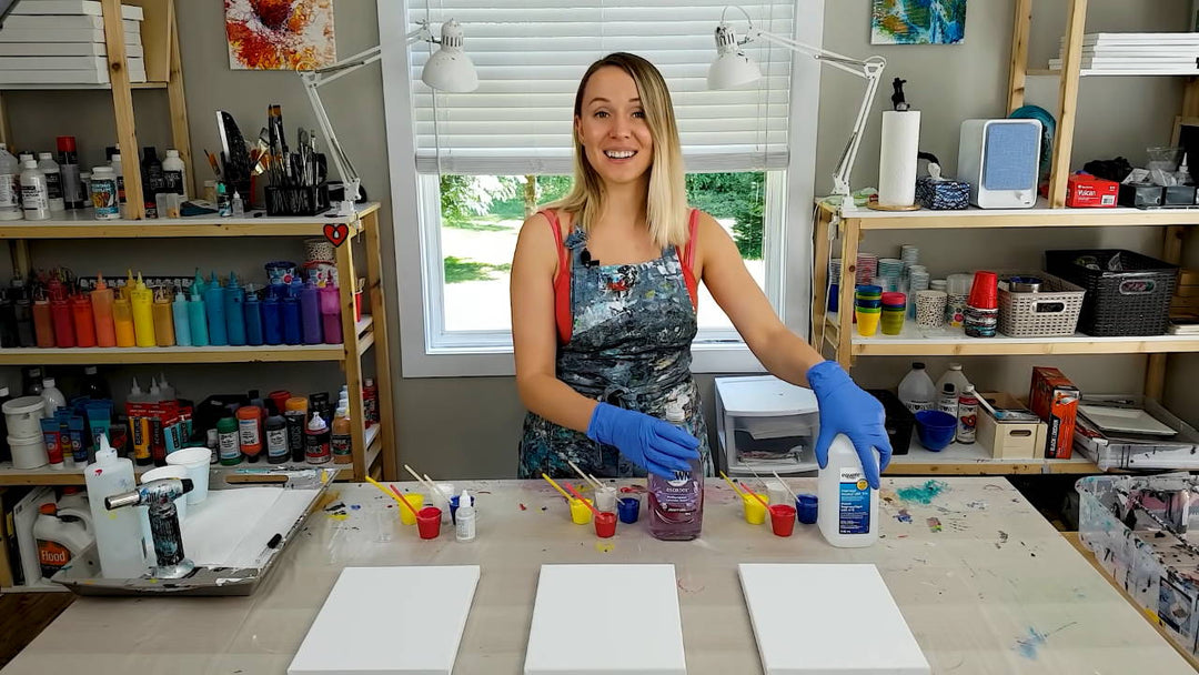 Silicone vs Dish Soap vs Alcohol for Acrylic Pouring - Which Cells Recipe Works the best???🤔🤓