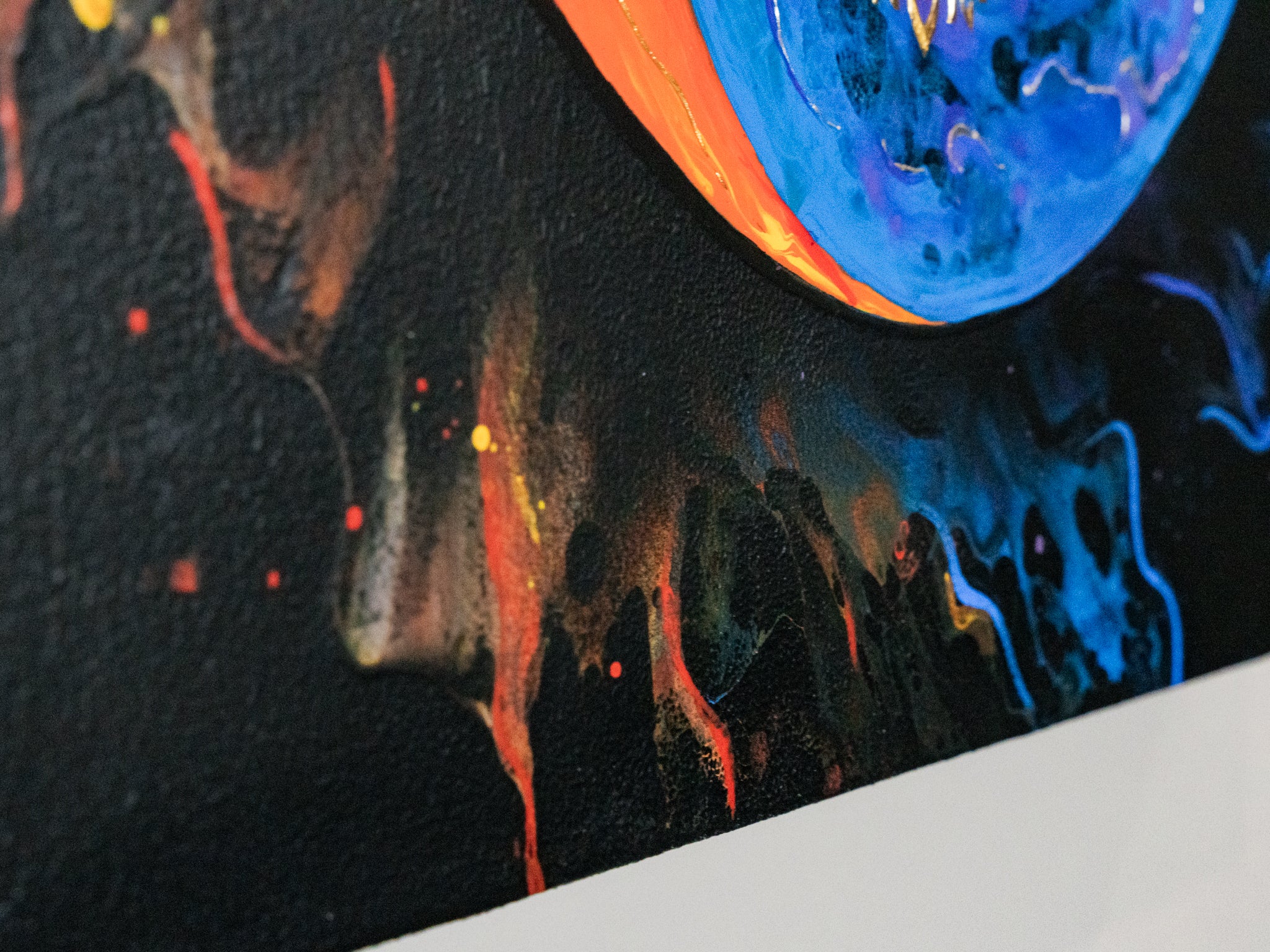 Acrylic Painting for sale | Yin Yang Symphony - Olga Soby