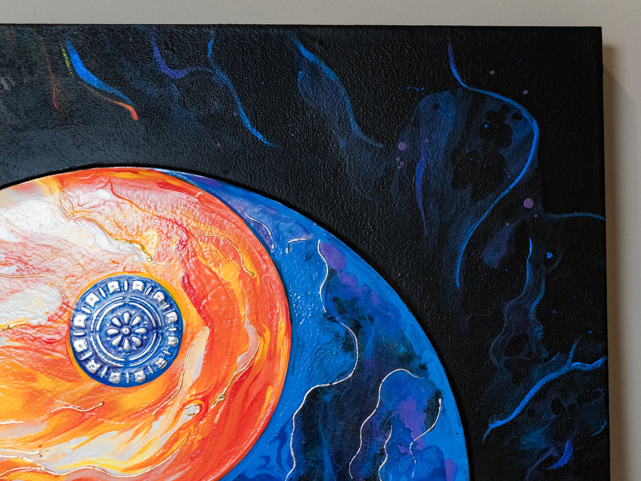 Acrylic Painting for sale | Yin Yang Symphony - Olga Soby