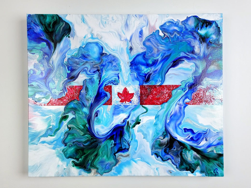 Canadian Winter Dream - 20"x24" - SOLD
